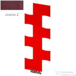 Radeco PUZEL 1190x490 design radiátor, JOWISZ 2 (metál bordó) színben (Radeco_PUZEL_JOWISZ2)