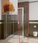 Radaway Premium Plus S 90 oldalfal DWJ és DWD tolóajtóhoz króm/barna 33403-01-08N (33403-01-08N)