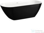 Laufen LUA 170x75 szabadonálló kád, Marbond kompozit anyagból, fényes fekete/fehér H2200820640001 (H2200820640001)