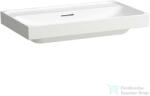 Laufen MEDA 80x46 cm-es falra/bútorra szerelhető mosdó csaplyuk és túlfolyó nélkül, matt fehér H8101177571121 (H8101177571121)