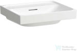 Laufen MEDA 55x46 cm-es falra/bútorra szerelhető mosdó LCC bevonattal, csaplyuk nélkül, fehér H8101124001091 (H8101124001091)