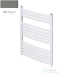 Radeco ENZO AK2-500/EL 715x530 törölközőszárítós radiátor, MERKURY 4 (metál szürke) színben (Radeco_ENZO_AK2_500_EL_MERKURY4)