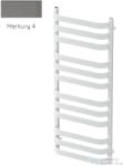 Radeco BILLY 3 1265x530 törölközőszárítós radiátor, MERKURY 4 (metál szürke) színben (Radeco_BILLY_3_MERKURY4)