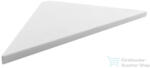 SAPHO ABELINE rockstone sarokpolc, 200x12x200mm, matt fehér (AE200-0101) (AE200-0101)