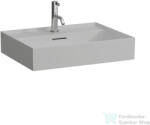 Laufen Kartell By Laufen 60x46 cm-es csiszolt aljú mosdó, Matt szürke H8163337591041 (H8163337591041)