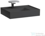 Laufen Kartell By Laufen 60x46 cm-es mosdó 1 csaplyukkal, Graphite matt H8183347581111 (H8183347581111)