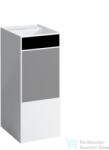 Laufen Kartell By Laufen szabadon álló mosdó csaplyuk és túlfolyó nélkül, speciális rejtett lefolyóval, fehér, fekete, szürke H811331D031121 (H811331D031121)