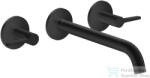 Hansgrohe AXOR ONE falsík alatti mosdó csaptelep 22 cm-es kifolyóval, matt fekete 48431670 (48431670)