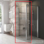 RAVAK BLIX BLPSZ-80 80 cm-es oldalfal BLDZ2 zuhanyajtóhoz, króm+transparent X93H40C00Z1 (X93H40C00Z1)