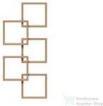 Radeco LOCO 5 1540x685 design radiátor, SATURN 6 (matt homok) színben, balos (Radeco_LOCO_5_B_SATURN6)