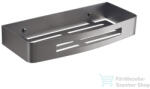 SAPHO SMART polc zuhanyzóba, 300x45x128mm, gun metal (241781) (241781)