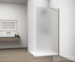SAPHO ESCA GOLD MATT Walk-in zuhanyfal, falra szerelhető, matt üveg, 1100mm (ES1111-04) (ES1111-04) - furdoszoba-szaniter