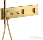 Hansgrohe AXOR SHOWERCOMPOSITION 2 utas termosztátos falsík alatti kád /zuhany csaptelep, polírozott arany hatású 12571990 (12571990)