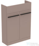 Ideal Standard I. Life S 60x21 cm-es 2 ajtós álló szekrény mosdó és fogantyú nélkül, Greige matt T5298NH (T5298NH)