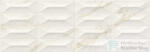Marazzi Marbleplay Str. Gemma Ivory 3D Rett. 30x90 cm-es fali csempe M4PF (M4PF)