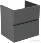 Ideal Standard FINESSE 53x40, 9 cm-es 2 fiókos szekrény mosdó nélkül, matt antracit E3409Y2 (E3409Y2)