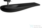 Laufen Ilbagnoalessi One 120x50 cm-es ráépíthető mosdó, pult jobb oldalon, matt fekete H8149737161041 (H8149737161041)
