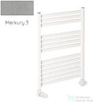 Radeco PINO K AK2-500/EP 715x530 törölközőszárítós radiátor, MERKURY 3 (metál világosszürke) színben (Radeco_PINO_K_AK2_500_EP_MERKURY3)