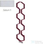 Radeco CARMEL 1800x400 design radiátor, SATURN 1 (metál jégszürke) színben (Radeco_CARMEL_SATURN1)