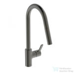 Ideal Standard GUSTO kihúzható fejes, 2 funkciós mosogató csaptelep, Magnetic grey BD416A5 (BD416A5)