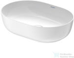 Duravit LUV 500x350 mm-es ráültethető mosdó Wondergliss bevonattal, fehér/ szatén fehér matt 03795026001 (03795026001)