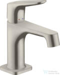 Hansgrohe AXOR CITTERIO M mosdó csaptelep automata leeresztővel, rozsdamentes acél hatású 34016800 (34016800)
