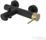 SAPHO ULTRASAN fali kádtöltő csaptelep, matt fekete/matt arany (UT010VBG) (UT010VBG) - furdoszoba-szaniter