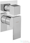 SAPHO LATUS falba süllyesztett zuhanycsaptelep, 3-irányú váltóval, zuhanyszett nélkül, króm (1102-77) (1102-77)