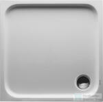 Duravit D-CODE 80x80 cm-es zuhanytálca leeresztő nélkül, Antislip bevonattal 720101000000001 (720101000000001)