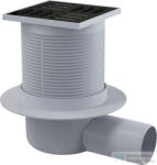 Deante padlóösszefolyó, rácsos, matt fekete KOS_N01C (KOS_N01C)