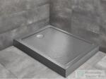 Radaway Doros Stone F 120x80 zuhanytálca előlappal antracit SDRFP1280-05-64S (SDRFP1280-05-64S)