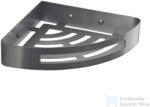 SAPHO SMART sarokpolc zuhanyzóba, 210x45x210mm, gun metal (247981) (247981) - furdoszoba-szaniter