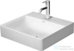 Duravit DURASQUARE 50x47 cm-es bútorral aláépíthető csiszolt mosdó, Wondergliss bevonattal, 23535000711 (23535000711)