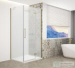 SAPHO GELCO TRINITY GOLD MATT szögletes zuhanykabin, 1000x800mm, matt üveg, jobbos (GT5680-10MR-G) (GT5680-10MR-G)