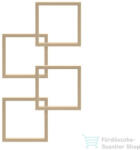 Radeco LOCO 4 1255x685 design radiátor, SATURN 4 (metál bézs) színben, jobbos (Radeco_LOCO_4_J_SATURN4)