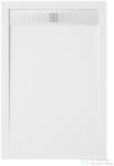 Zenon EVOLUTION SLATE 80x190 cm-es zuhanytálca palakő hatású felülettel, Nieve EVSL80190NI (EVSL80190NI)