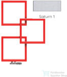 Radeco LOCO 3 970x685 design radiátor, SATURN 1 (metál jégszürke) színben, jobbos (Radeco_LOCO_3_J_SATURN1)