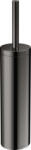 Hansgrohe AXOR UNIVERSAL CIRCULAR fali wc kefe tartó, polírozott fekete króm 42855330 (42855330)