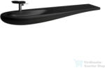 Laufen Ilbagnoalessi One 160x50 cm-es ráépíthető mosdó, pult jobb oldalon, matt fekete H8149717161041 (H8149717161041)