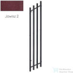 Radeco FUEGO KOLOR 1650x290 jobbos design radiátor, JOWISZ 2 (metál bordó) színben (Radeco_FUEGO_R_JOWISZ2)
