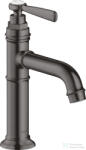 Hansgrohe AXOR MONTREUX 100 mosdó csaptelep nem zárható leeresztővel, szálcsiszolt fekete króm 16516340 (16516340)