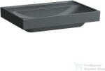 Laufen MEDA 65x46 cm-es falra/bútorra szerelhető mosdó csaplyuk és túlfolyó nélkül, matt grafit H8101147581121 (H8101147581121)