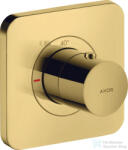 Hansgrohe AXOR CITTERIO falsík alatti termosztátos modul 12 x12, polírozott arany hatású 36702990 (36702990)