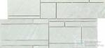 Marazzi Mystone Lavagna Bianco Mosaico 30x60 cm-es padlólap MD1J (MD1J)
