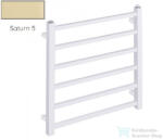 Radeco FADO 1 595x530 törölközőszárítós radiátor, SATURN 5 (matt krém) színben (Radeco_FADO_1_SATURN5)