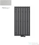 Radeco CALLE 4 1200x620 design radiátor akasztókkal, MERKURY 1 (metál ezüst) színben (Radeco_CALLE_4_MERKURY1)