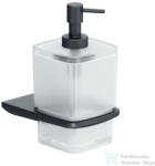 kielle VEGA fali szappanadagoló, matt fekete 40118004 (40118004)