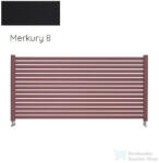 Radeco ALVO 4 630x1300 design radiátor, MERKURY 8 (selyemfényű fekete) színben (Radeco_ALVO_4_MERKURY8)