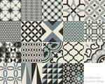 Marazzi D_Segni Decoro Mix Freddi 20x20 cm-es padlólap M0UT (M0UT)