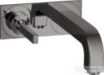 Hansgrohe AXOR Citterio falsík alatti mosdó csaptelep 22 cm-es kifolyóval, polírozott fekete króm 39115330 (39115330)